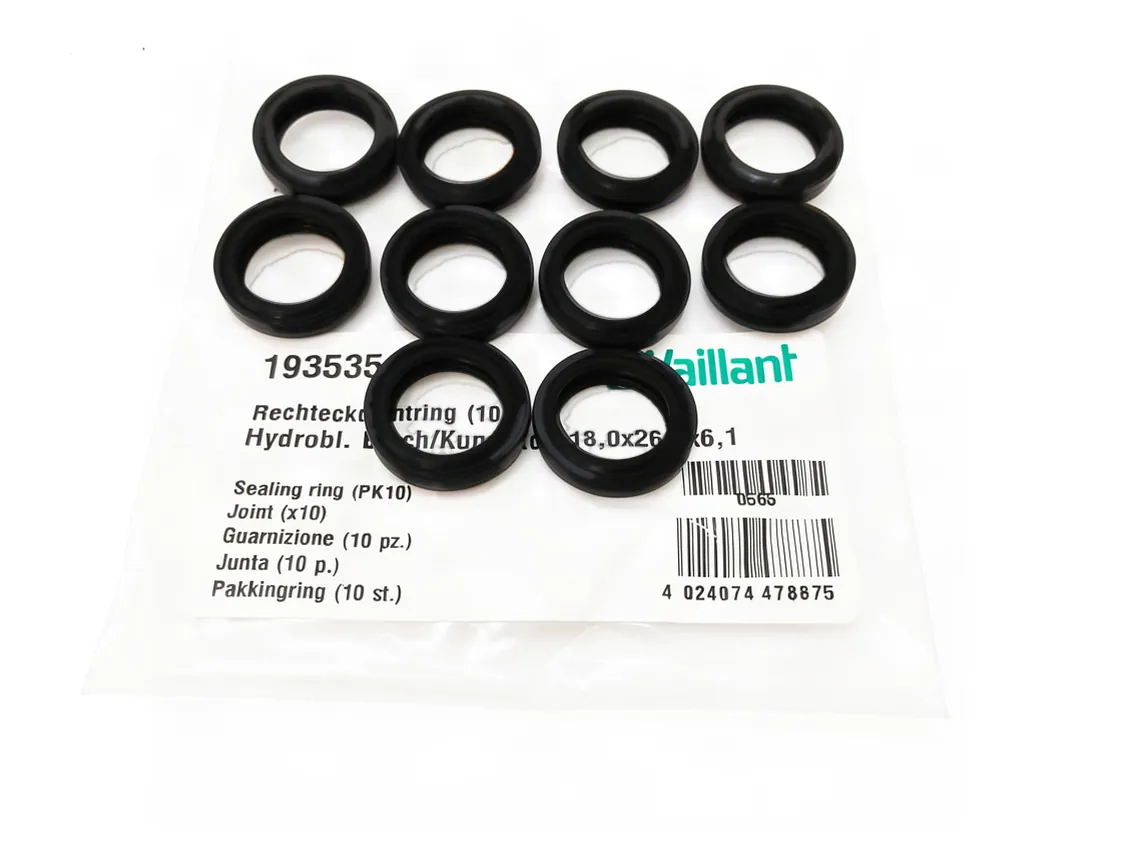 O-ring Vaillant (kit 10uds), part number 193535