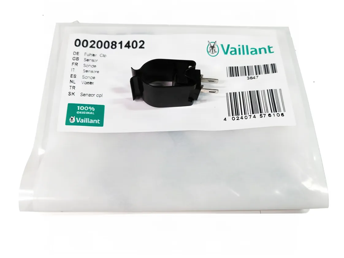 Sonda NTC Vaillant VMW232-1 sonda permutador combi, referência 0020081402
