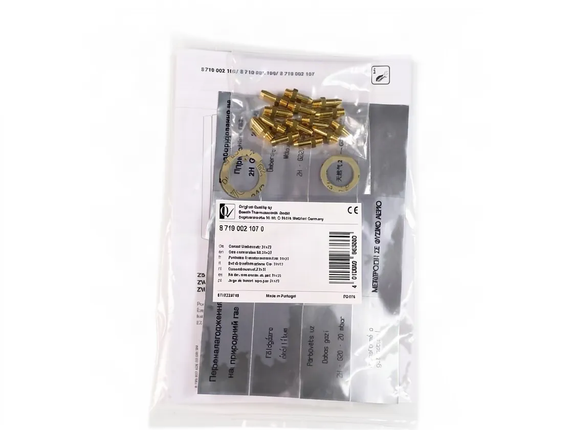 Junkers Natural Gas Conversion Kit, part number 87190021070