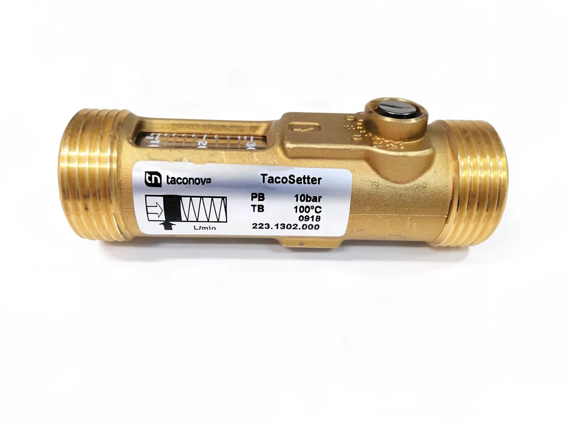 Debietregelaar DN20 1MM van 08 tot 30 l/min. Debietmeter, onderdeelnummer JG-028882