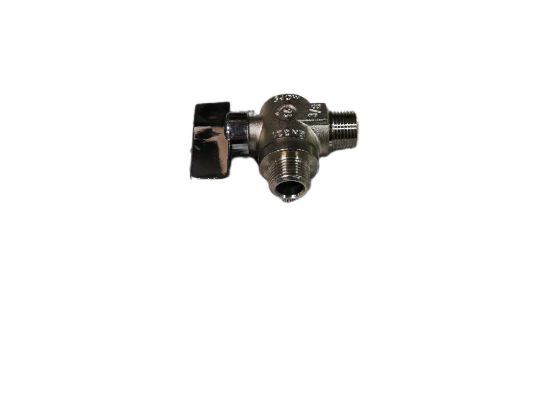 Rubinetto di carico Fleck Edi 23M 3/8M - 3/8M squadra, codice ricambio 570562