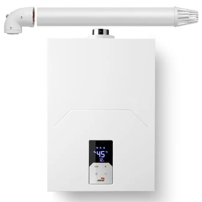 Calentador Estanco Cointra Ceti 12 litros. Med.525x370x190mm. (kit humos incluido) Gas Butano/Propano, referencia V16977