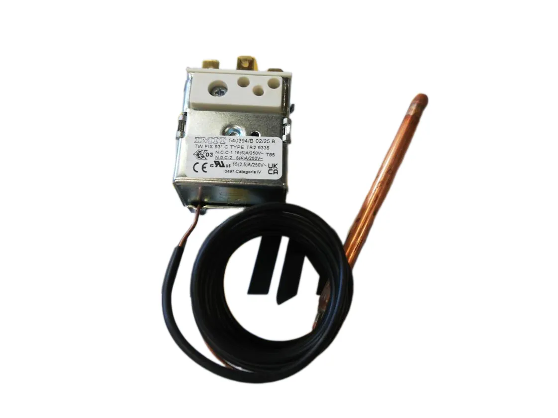 Termostato fisso 93º Domusa capillare 1,5m, codice ricambio CELC000034-C