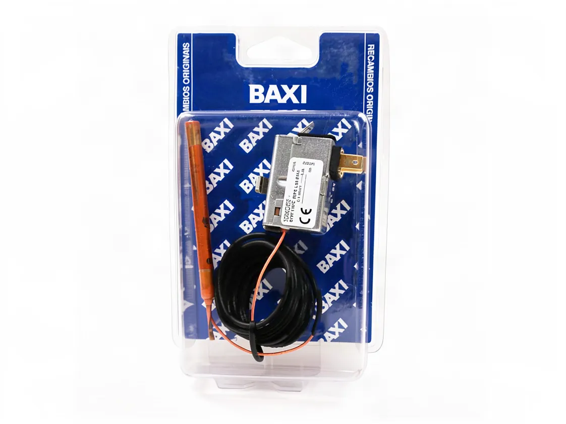 Safety thermostat Baxi Roca G100/30, part number 141071559