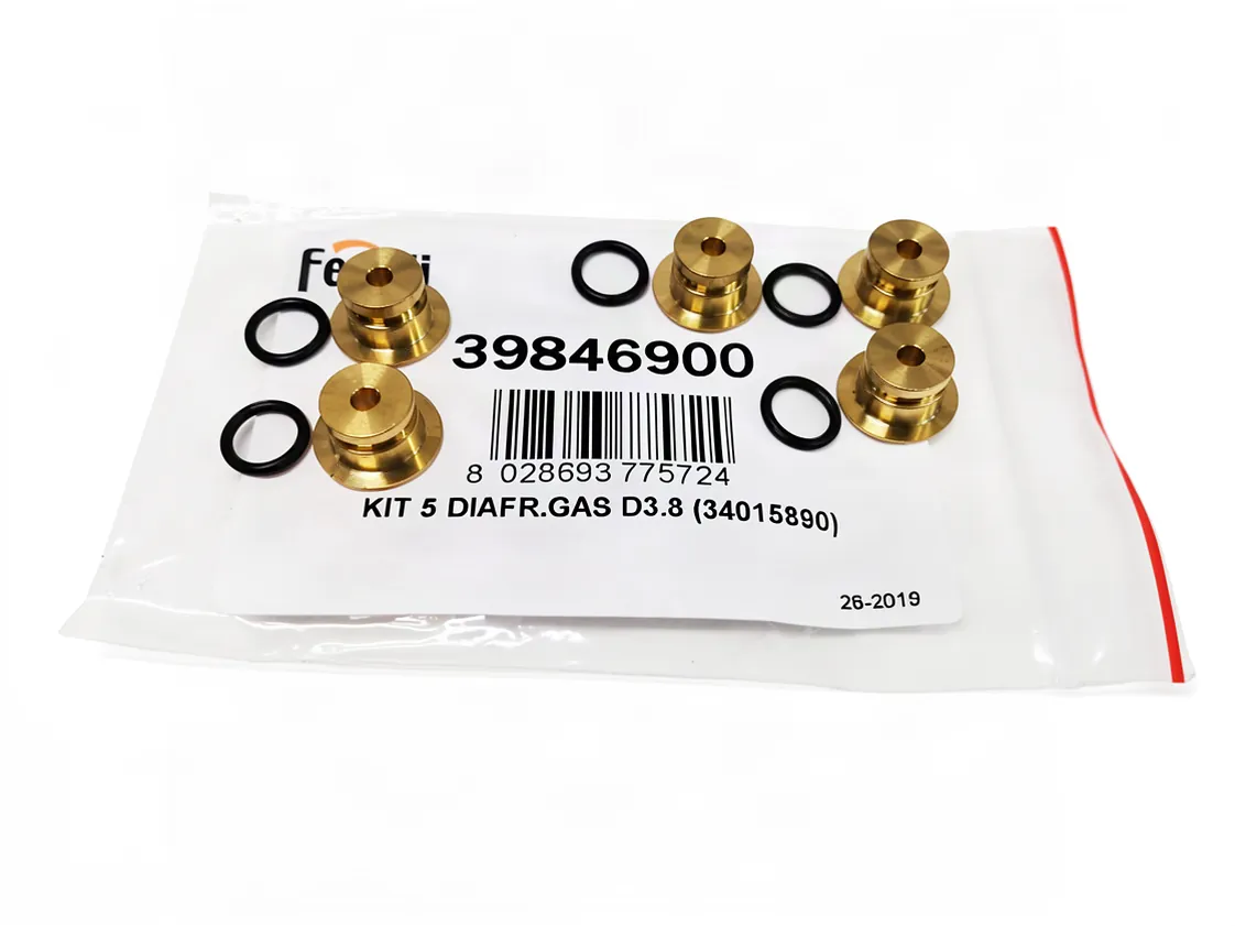 Kit trasformazione Ferroli Bluelix 25C gas propano (kit 5 pz), codice ricambio I39846900