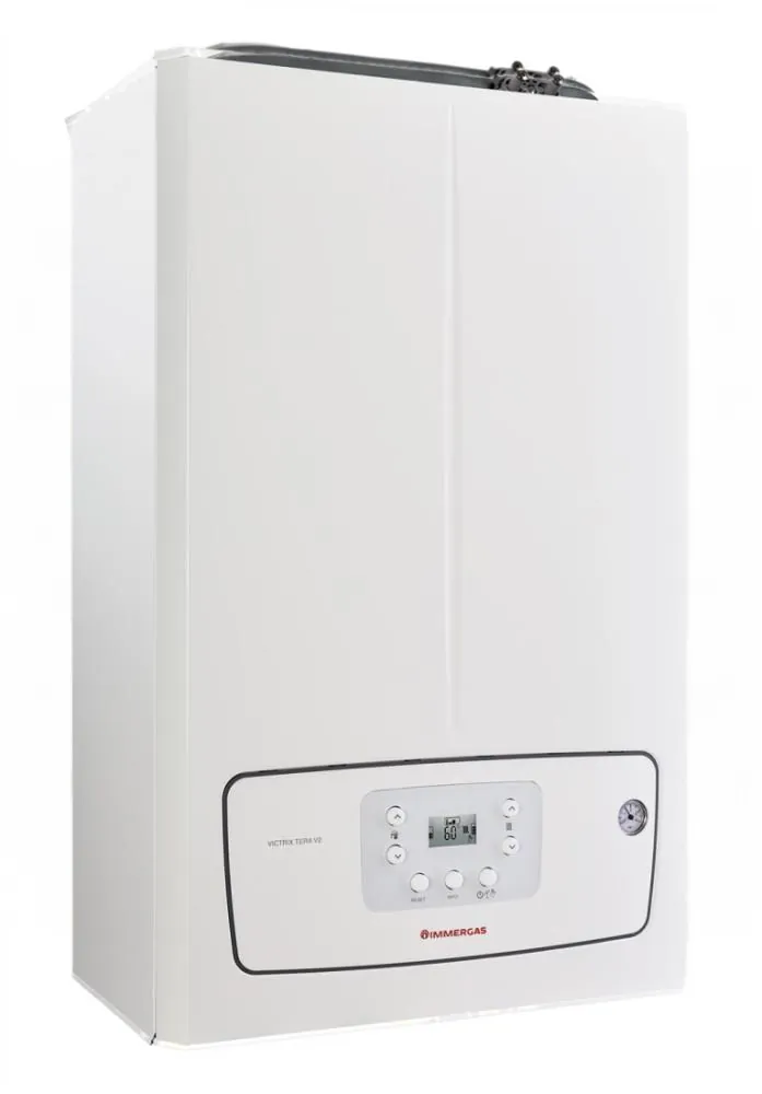 Chaudière condensation Immergas Victrix Tera Plus 35 V2 (kit fumées 3.024598+kit robinets 3.015855) hydrogen ready Gaz Propane, référence 3.032934GPL