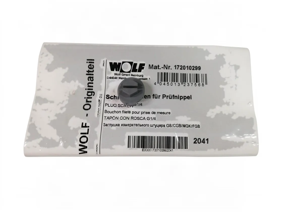 Dop Wolf meetpunt verbrandingsanalyse, onderdeelnummer 1732062