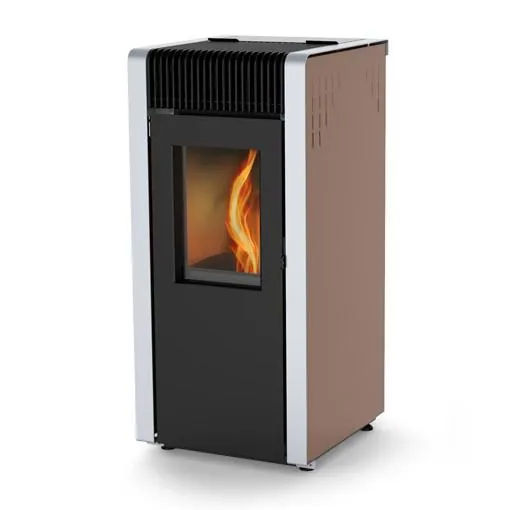 Lasian Aspe 10kw Oxide Color Pellet Stove, part number 211010