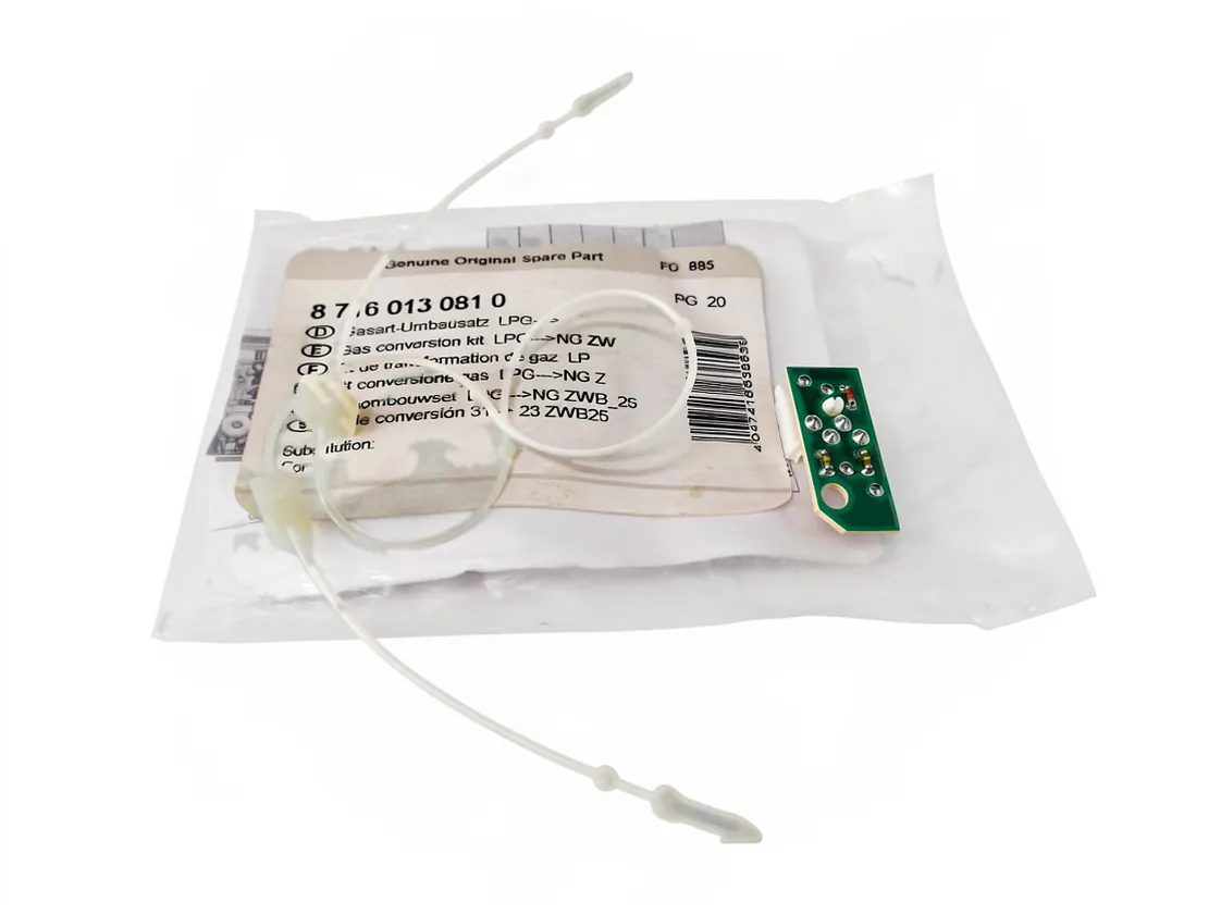 Kit trasformazione Junkers ZWB25 metano, codice ricambio 87160130810