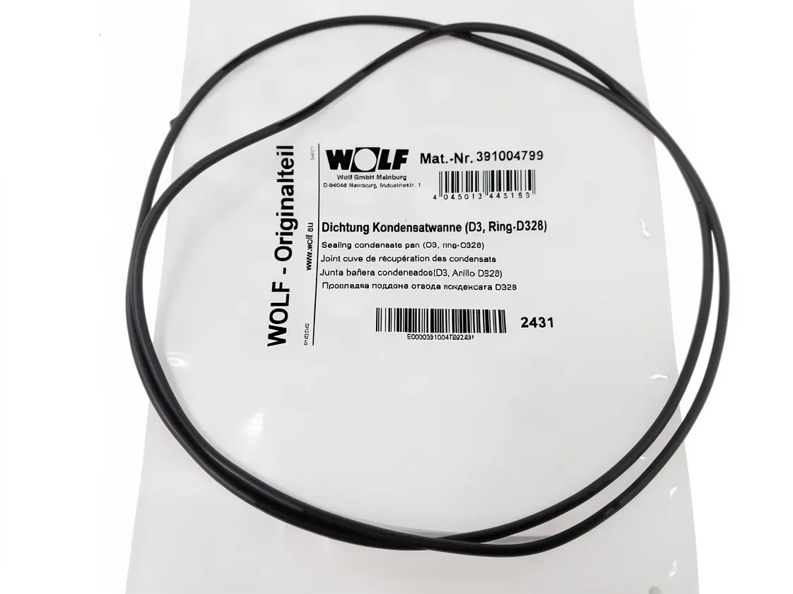 Junta Wolf CGB 35 - CGB 50 (colector condensados), referencia 391004799