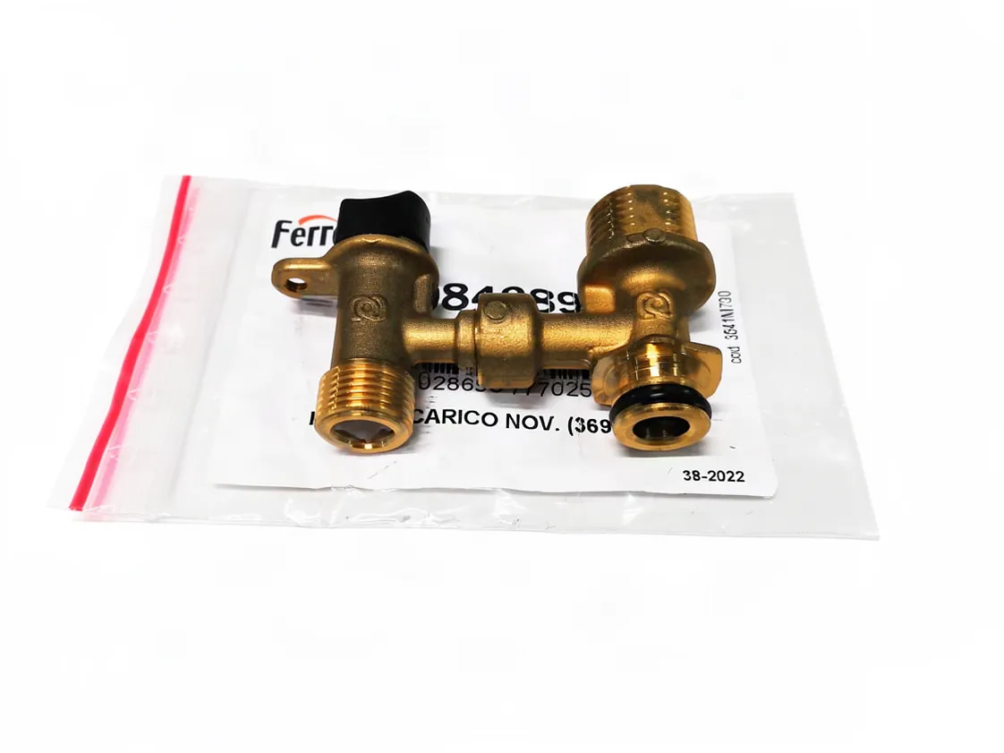 Rubinetto di carico Ferroli Bluehelix PRO25C - Twist Pro 25C, codice ricambio I39846890