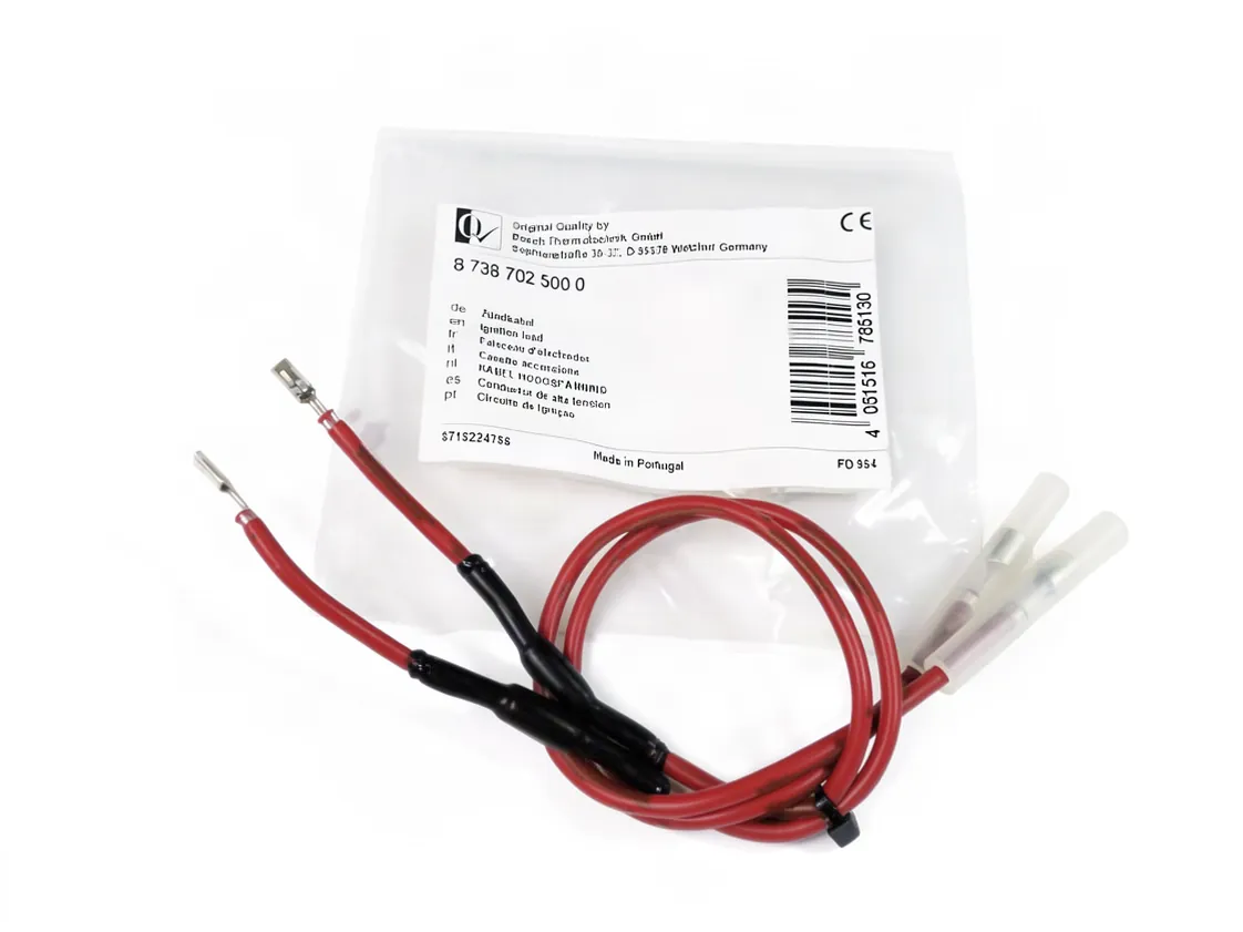 Câble Junkers électrode WTD12 allumage / ionisation, référence 87387025000