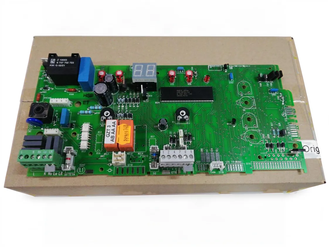 Placa electrónica Junkers ZWE24-3 Eurostar principal, referencia 87483002670