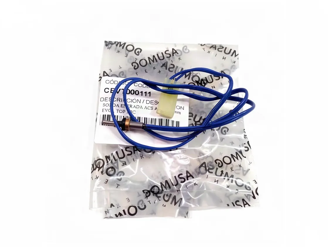 Sonde Domusa Evoltop Mic entrée ECS 550mm (bleu), référence CEVT000111