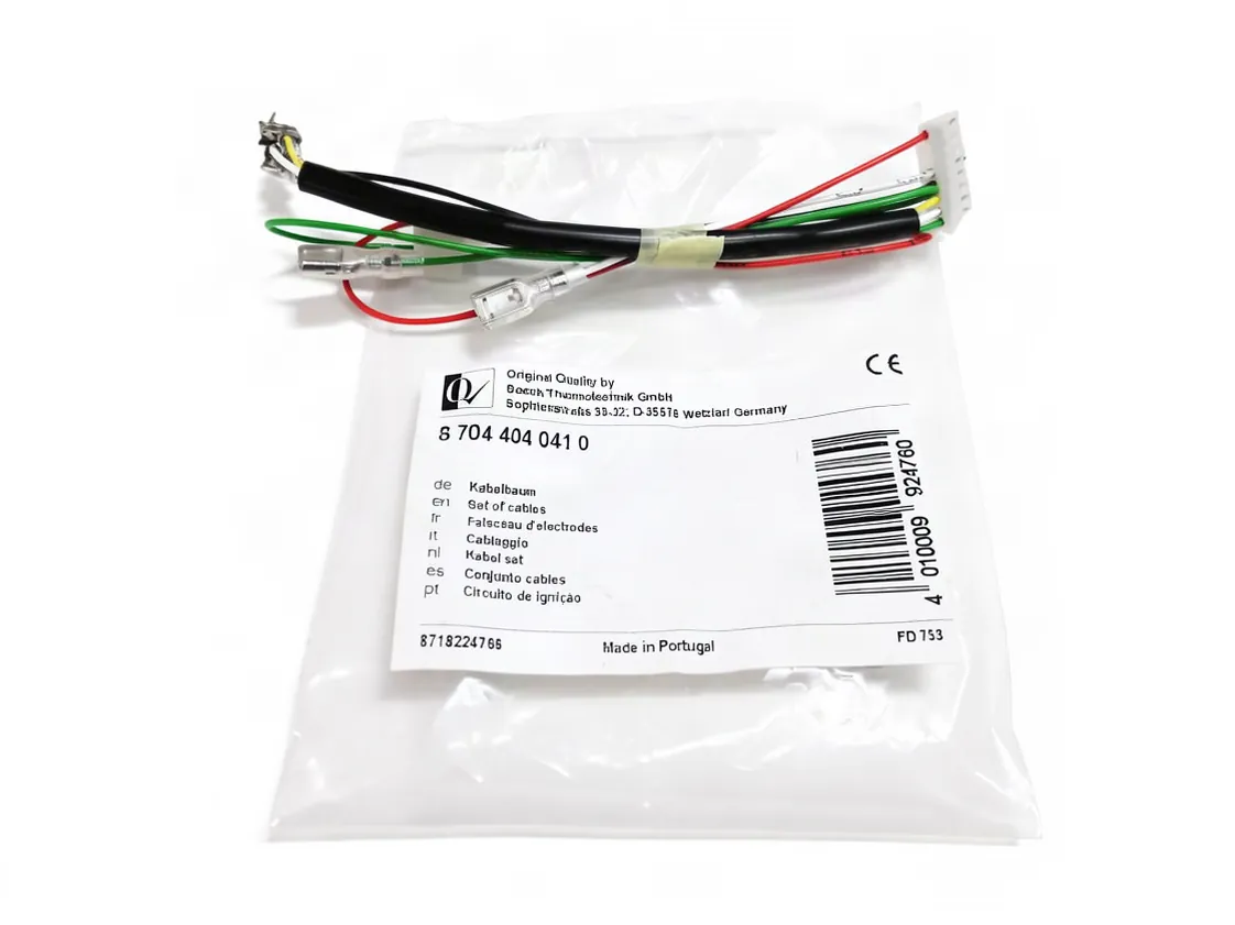 Câble Junkers W135 Raccordement Carte Électronique, référence 87044040410