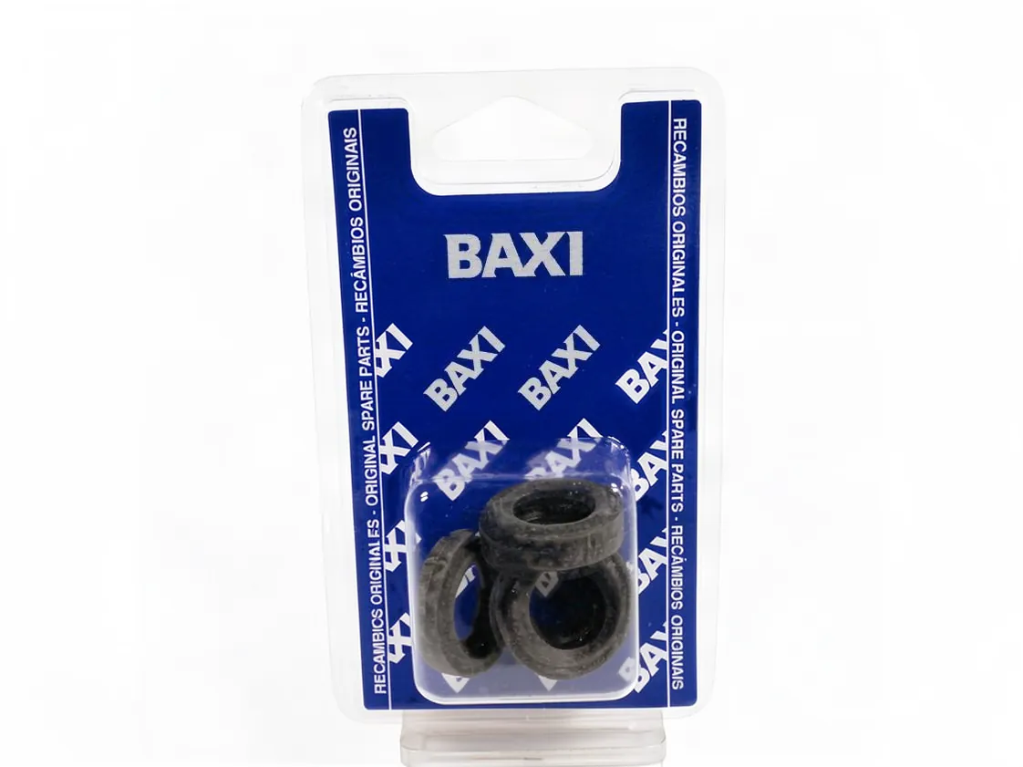 Warmtewisselaar pakking Baxi Roca Platinum Compact (set 4 st.), onderdeelnummer 125540452