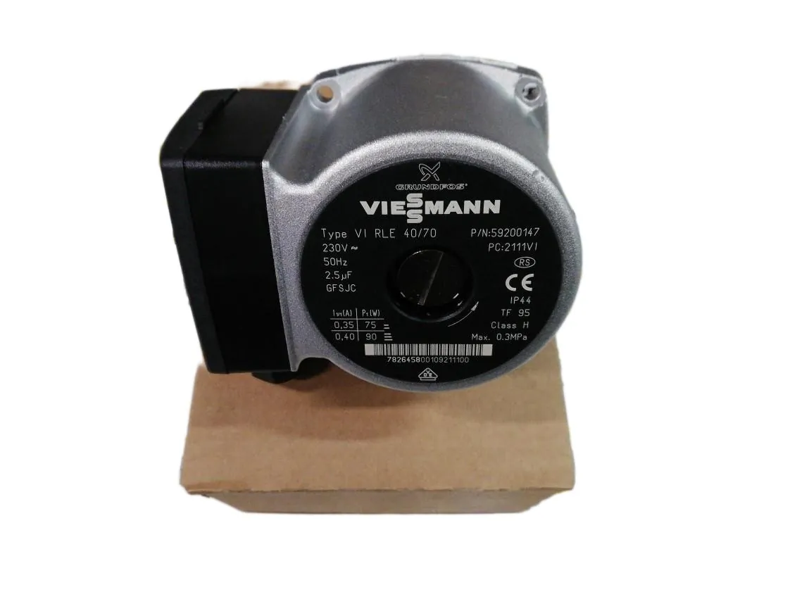 Water pump motor Viessmann, part number 7826458