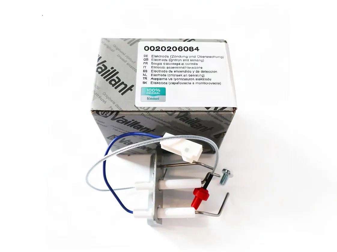 Elétrodo Vaillant Mag Mini 11-0/1 GX ignição/ionização, referência 0020206084