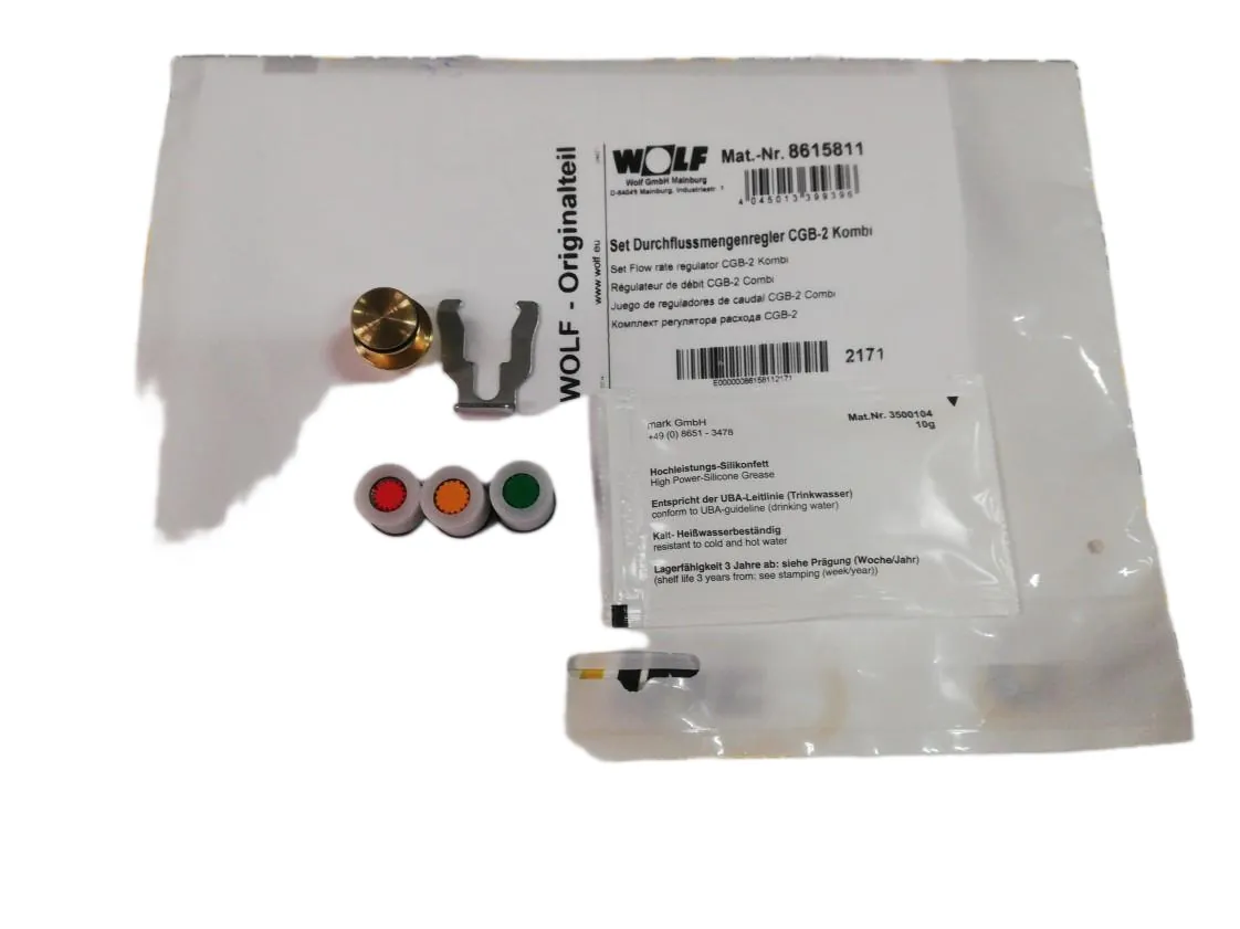 Kit reguladores caudal Wolf CGB-2K, referencia 8615811