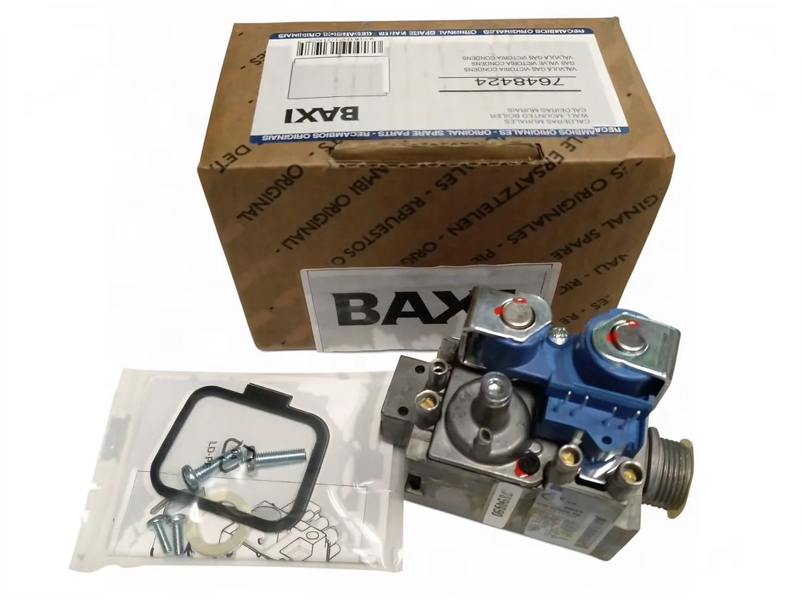Vanne gaz Baxi Roca Victoria Condens 24/24F - Neobit Condens 24/24F (Sit 848 Sigma PS bleu), référence 7648424