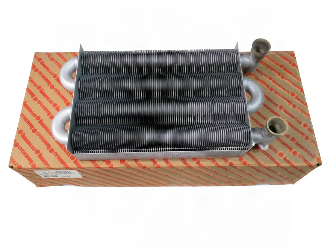 Primaire warmtewisselaar Immergas Mini Giannoni (met clixon-aansluiting), onderdeelnummer 1.013266