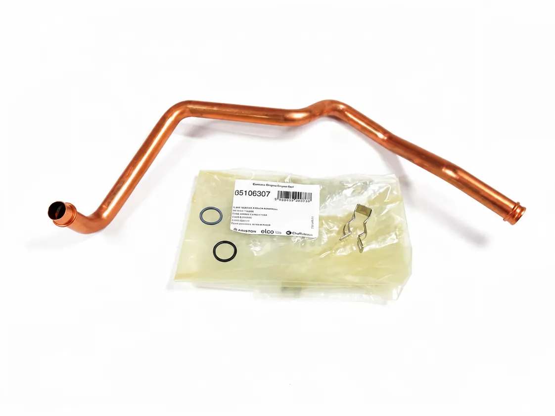 Pipe Ariston Egis 24 FF flow, part number 65106307