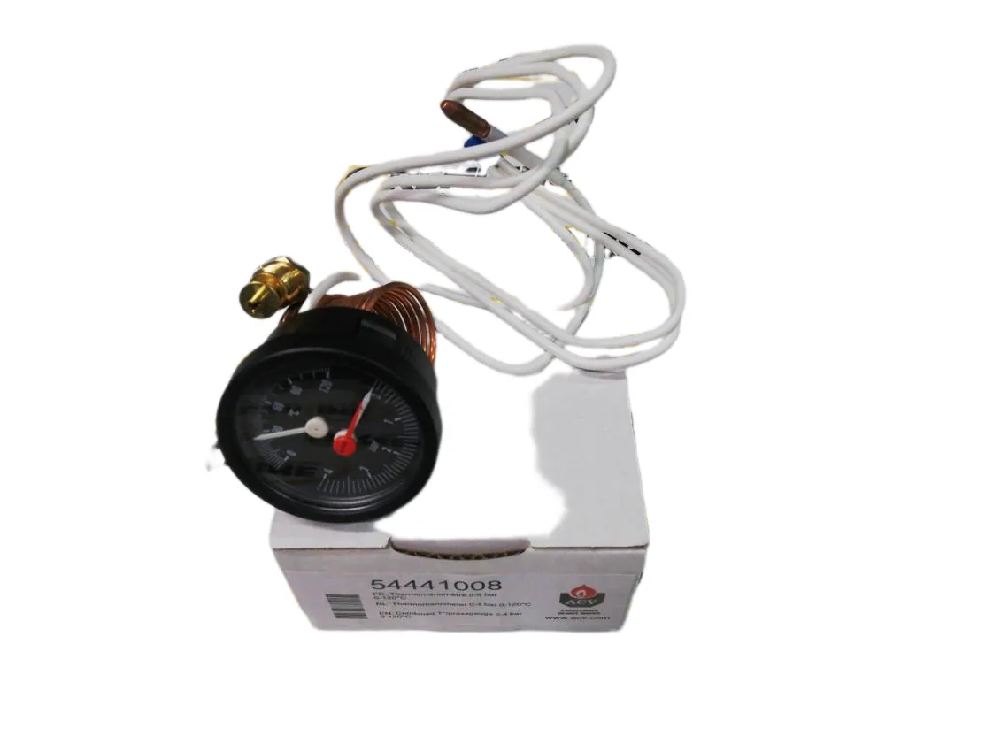 Temperature and pressure gauge ACV E-Tech, part number 785168