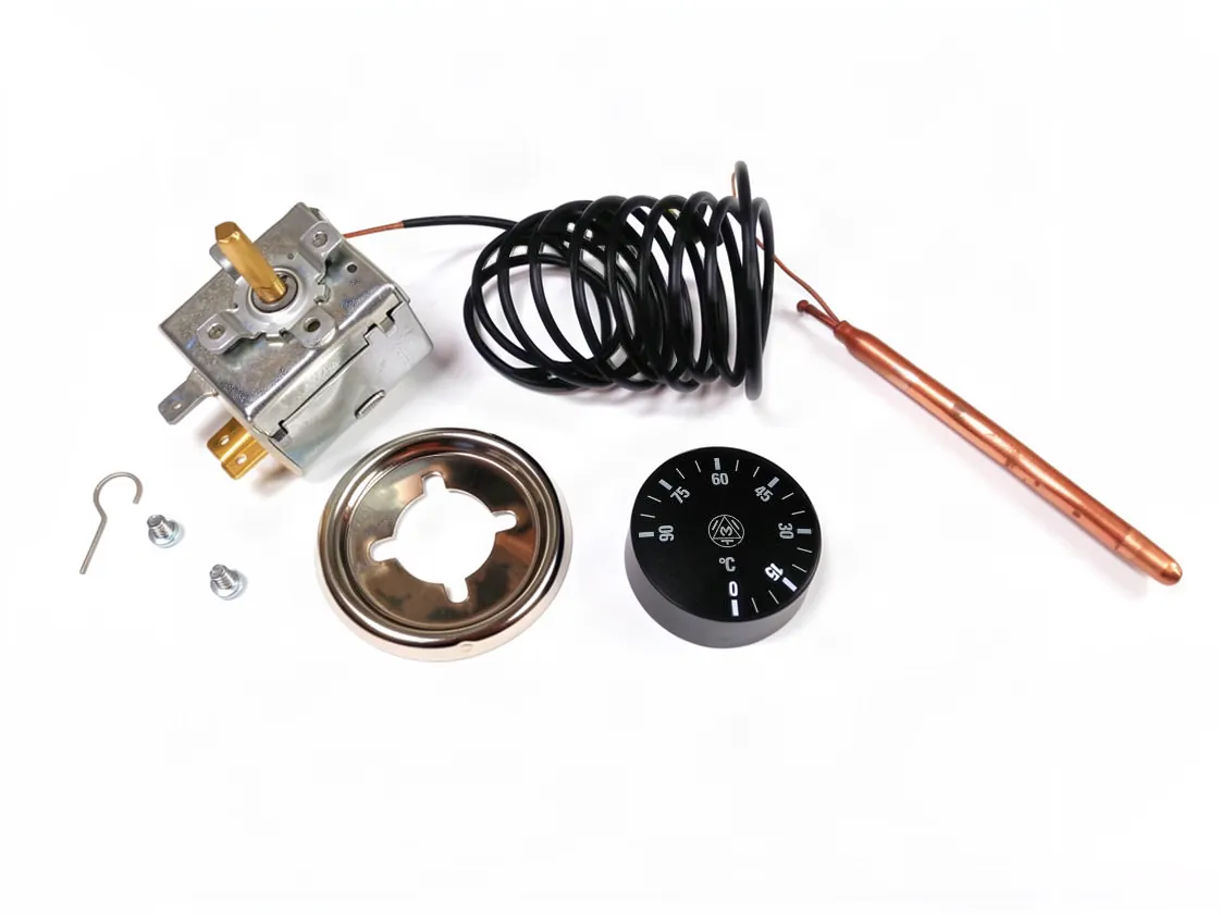 Termostato controllo 0-090º imit TR2 Con capillare di 1500mm, codice ricambio BE-016109