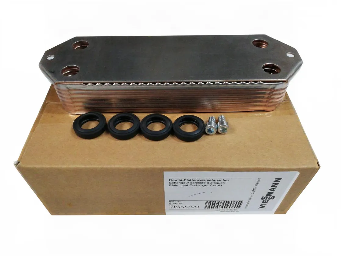 Intercambiador placas Viessmann Vitopend, referencia 7822799