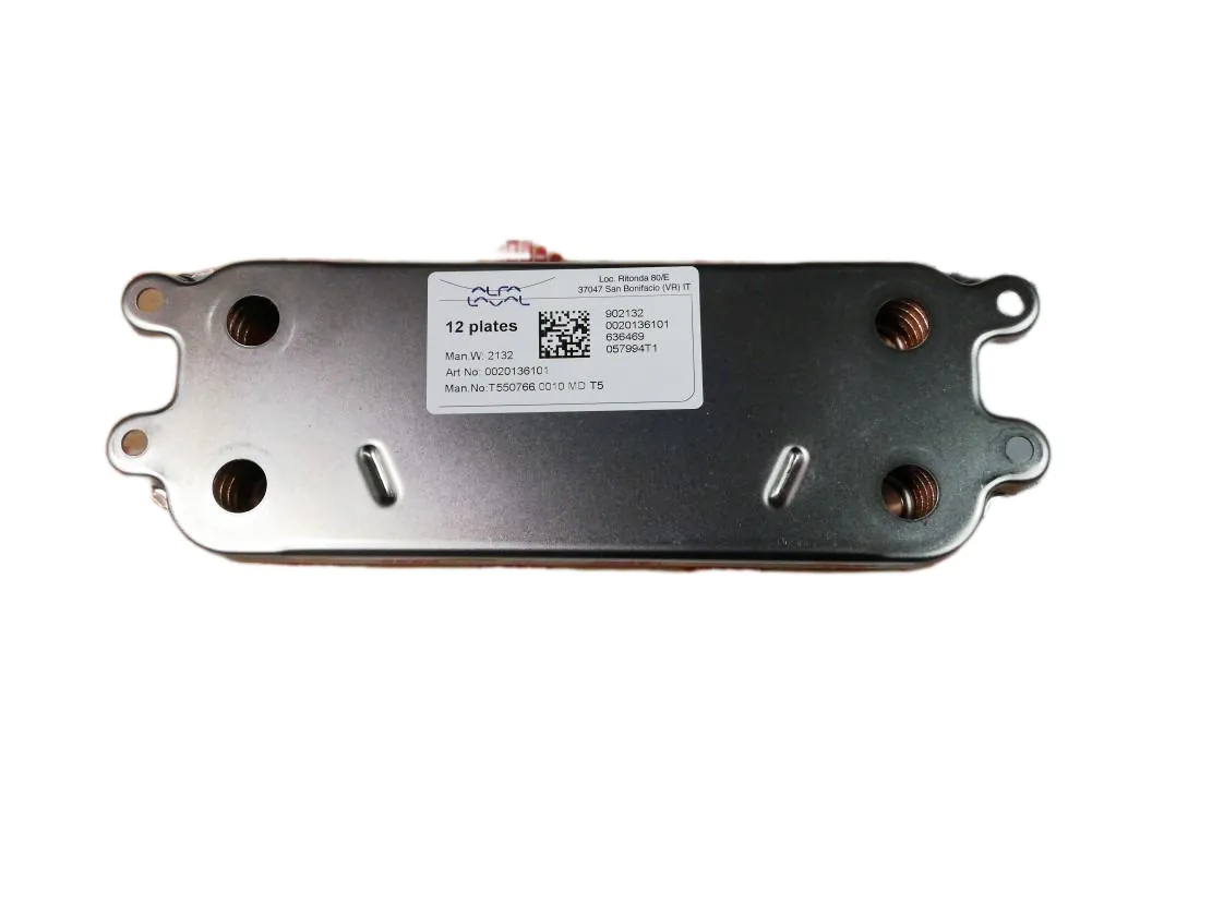 Intercambiador placas Saunier Duval Thelia Condens 25-A / Micraplus Condens 25 A/1, referencia 0020186152
