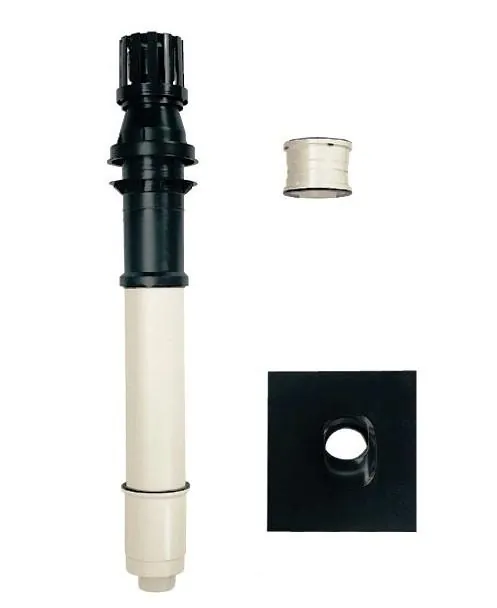 Kit SPC 080/125 Immergas Victrix Pro - PROV2 Salida Gases Vertical a tejado, referencia 3.015243