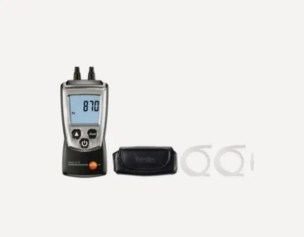 Manómetro Testo presión diferencial 510 Serie Pockerd, referencia 05630510