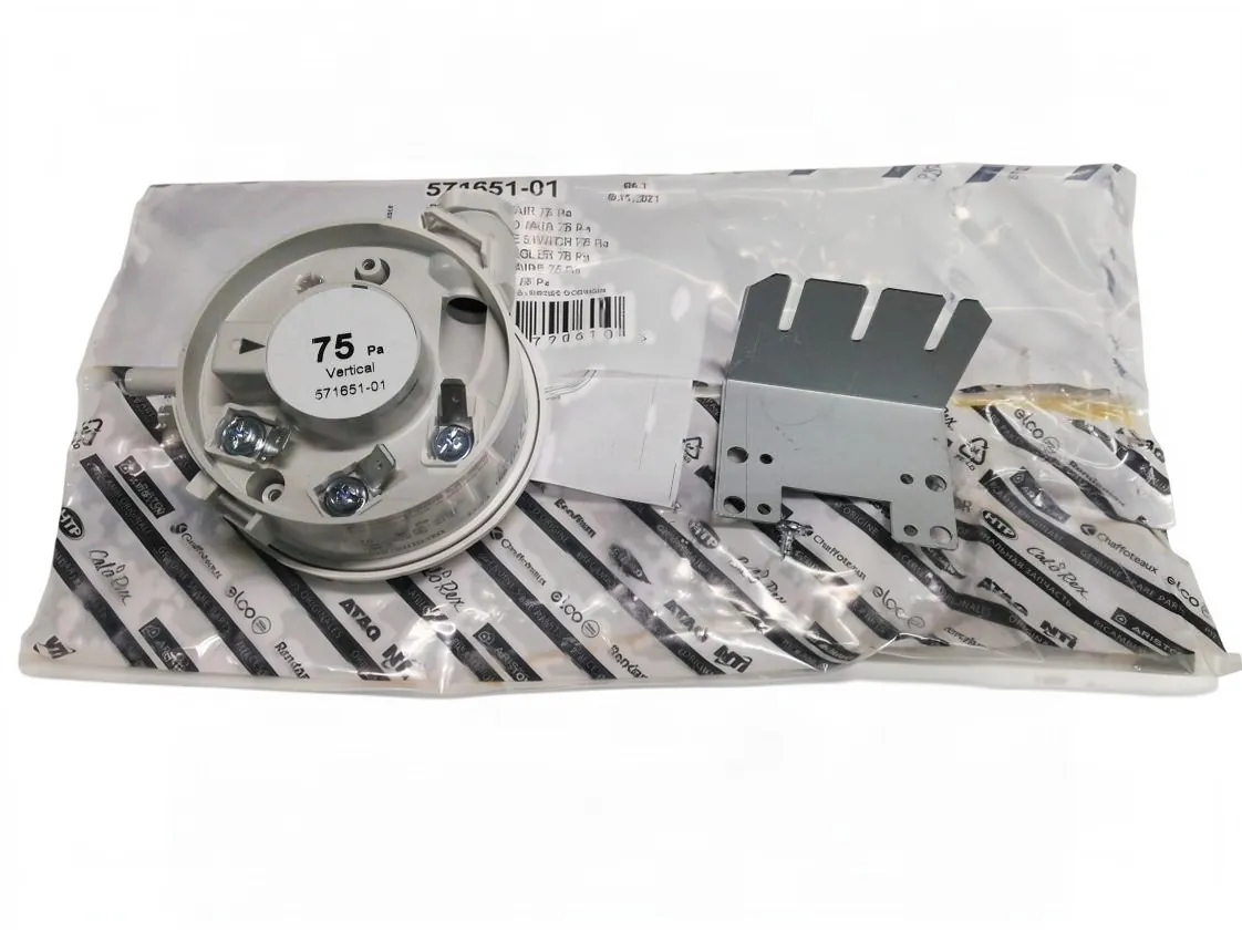 Presostato aire Chafoteaux Selecta - Seitch - Linda - Genia - FK20/24 - F23- A23 (Huba 75Pa), referencia 571651-01