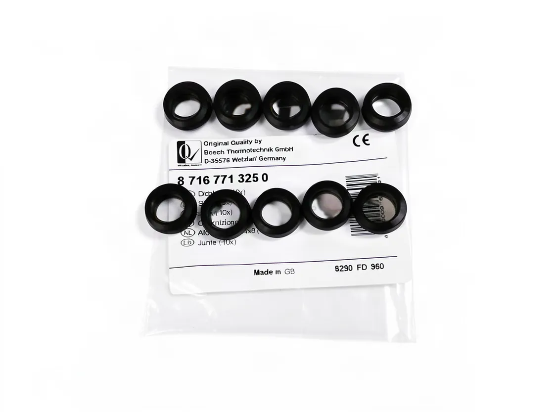 Junta intercambiador placas Junkers ZWC - ZWN24 (19.4x8mm) kit 10uds, referencia 87167713250