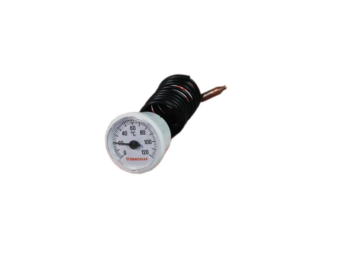 Termómetro Immergas Zeus-Avio Maior (Ø36-0/120º-1000mm) blanco o gris, referencia 1.023628
