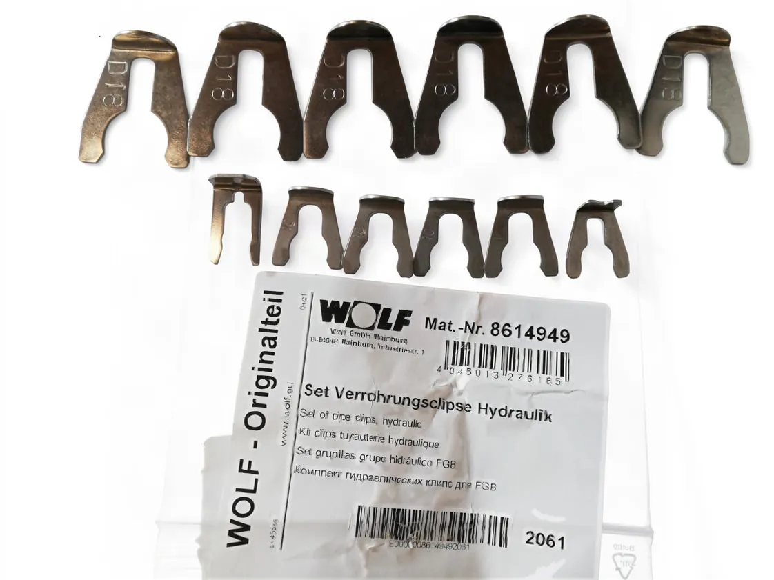 Grampo de fixação Wolf FGB, referência 8614949