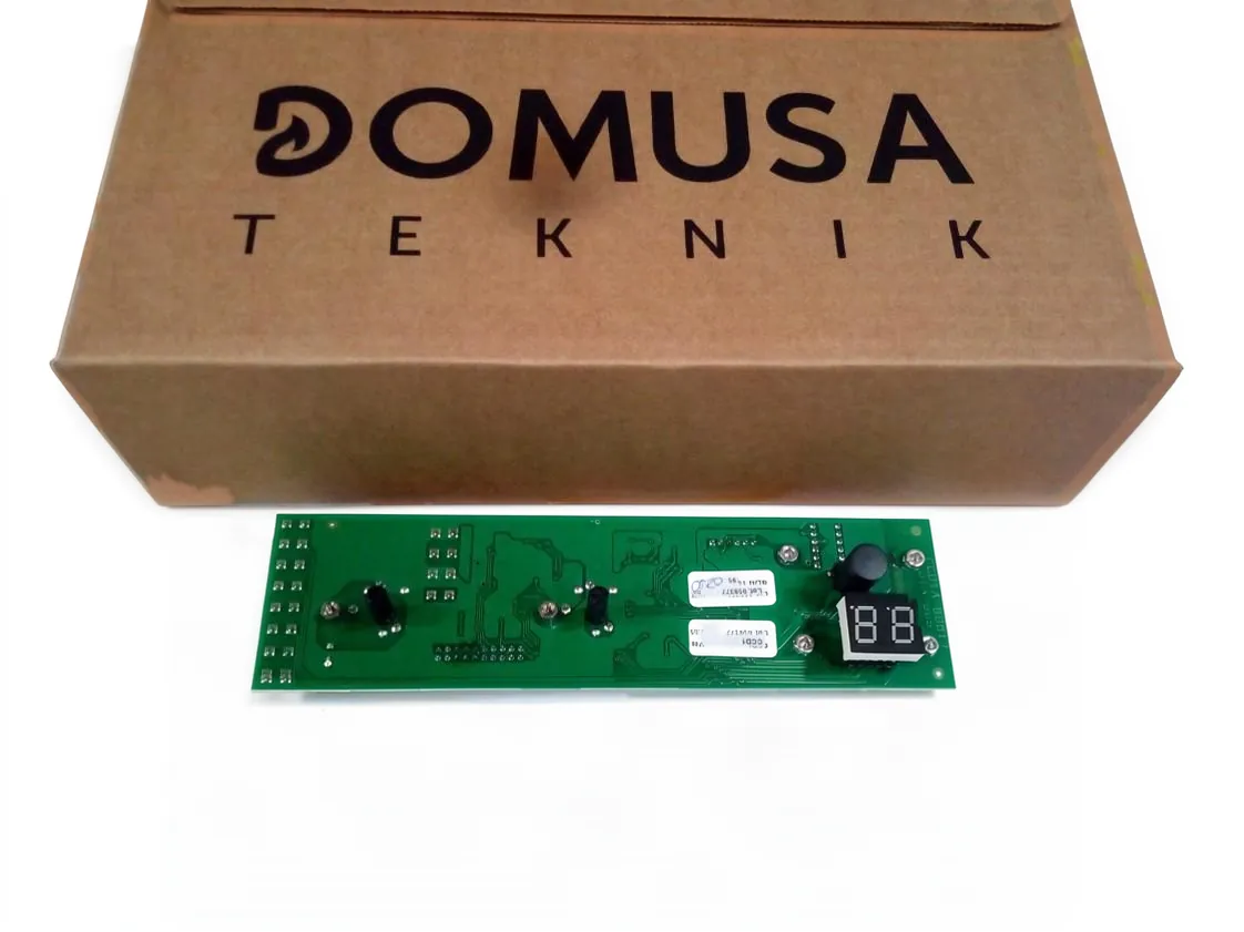 Placa eletrónica Domusa Sirena - MCF (V.2.5) display, referência CELC000217