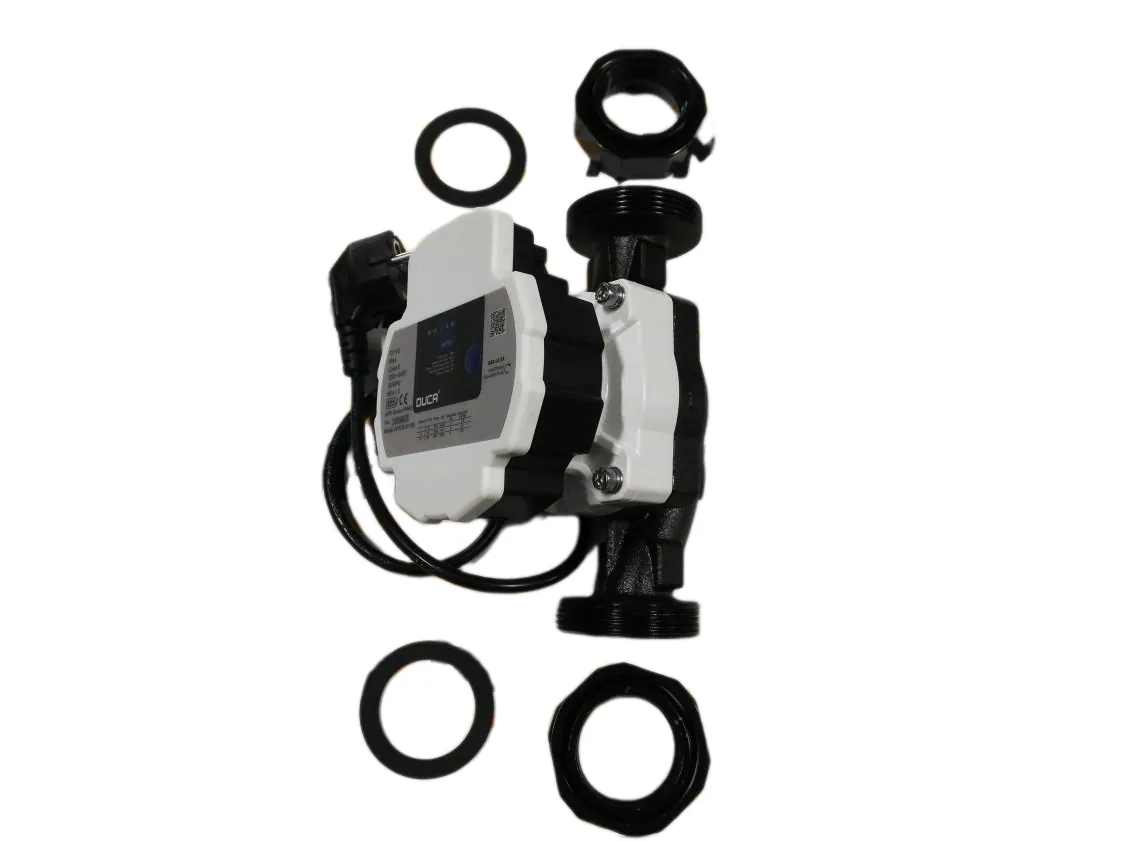 Verwarmingswater pomp 2" 180mm duca APE 32-80-180 (4.0m³/h 65w) Met kabel. Hoog rendement laag verbruik, onderdeelnummer HX-037110