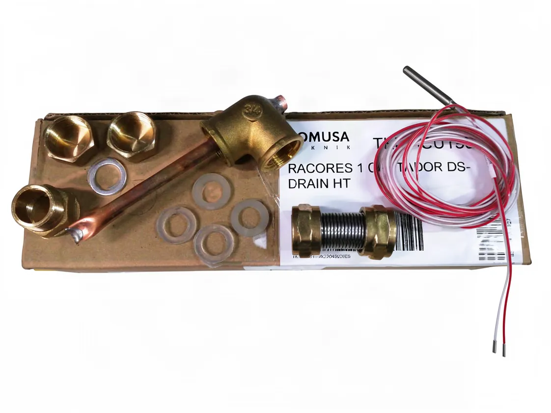 Domusa DS-Drain Solar Collector Fittings Kit, part number TKITACU199