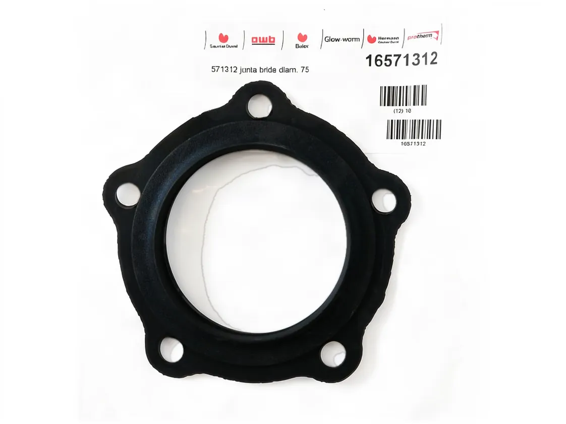 Junta brida termo Saunier Duval BDR Ø75mm, referencia 16571312