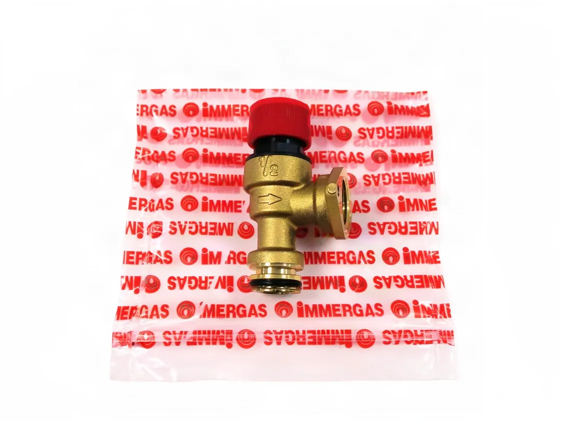 Valvola di sicurezza Immergas Victrix 24 kW (03bar guarnizione), codice ricambio 1.023565