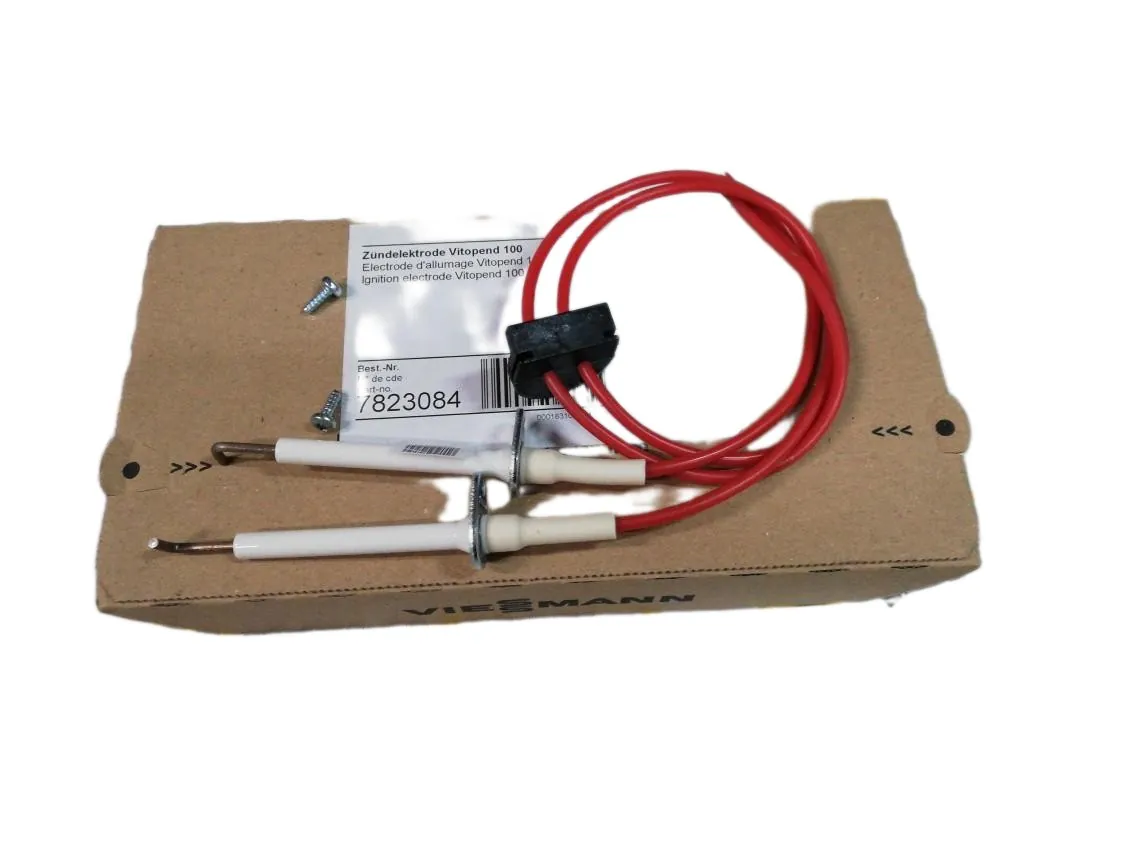 Elétrodo Viessmann Vitopend 100 ignição, referência 7823084
