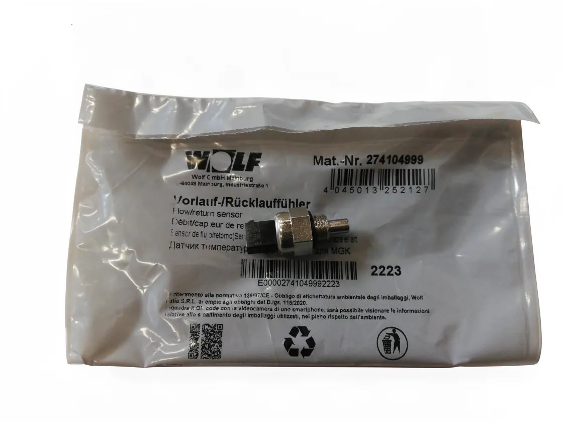 Sonde Wolf MGK170/210/25 retour GU - GG1EK ECS, référence 2741049