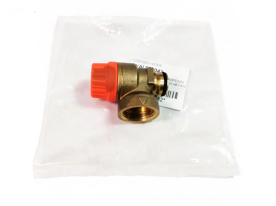 Valvola di sicurezza Domusa DS pack (06 bar), codice ricambio CVAL000042