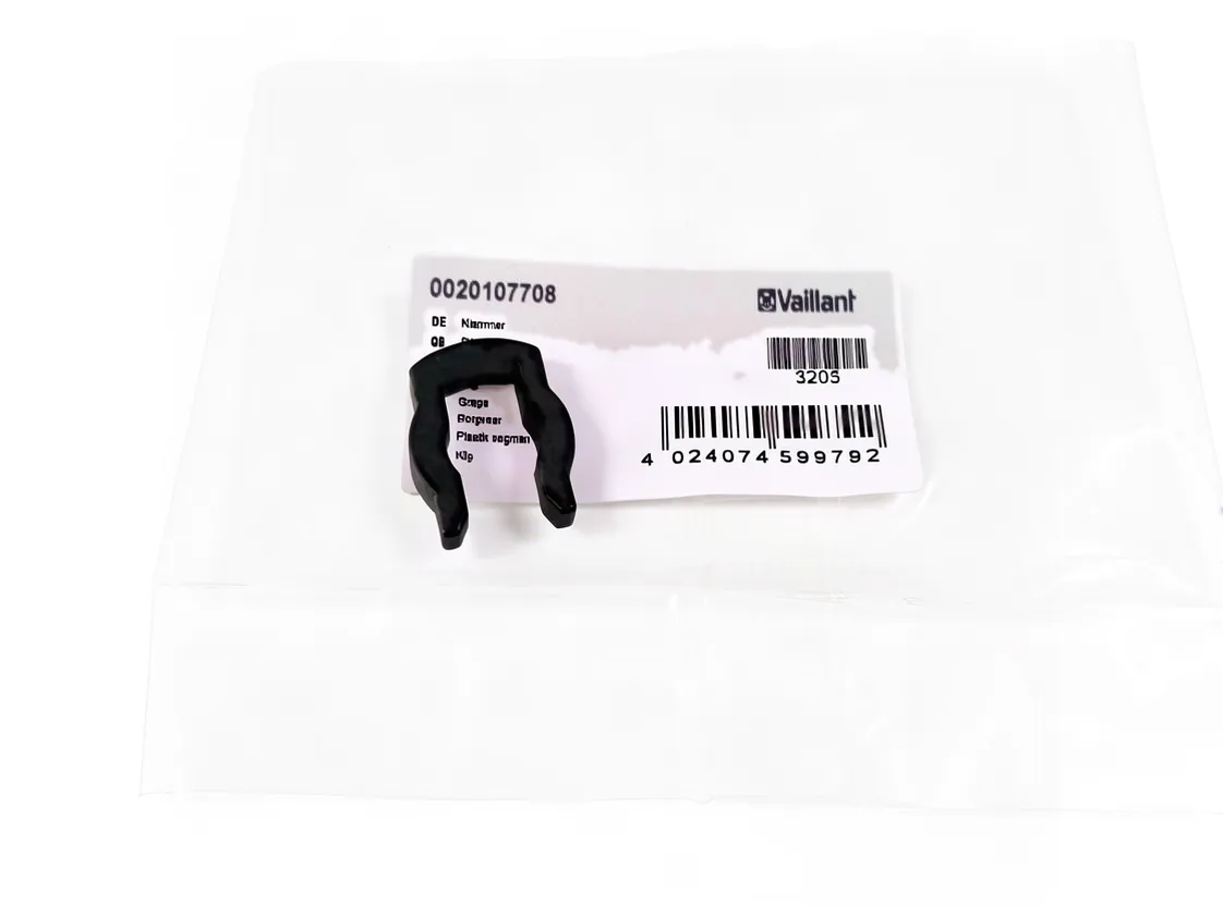 Clip Vaillant valvola tre vie VCM, codice ricambio 0020107708