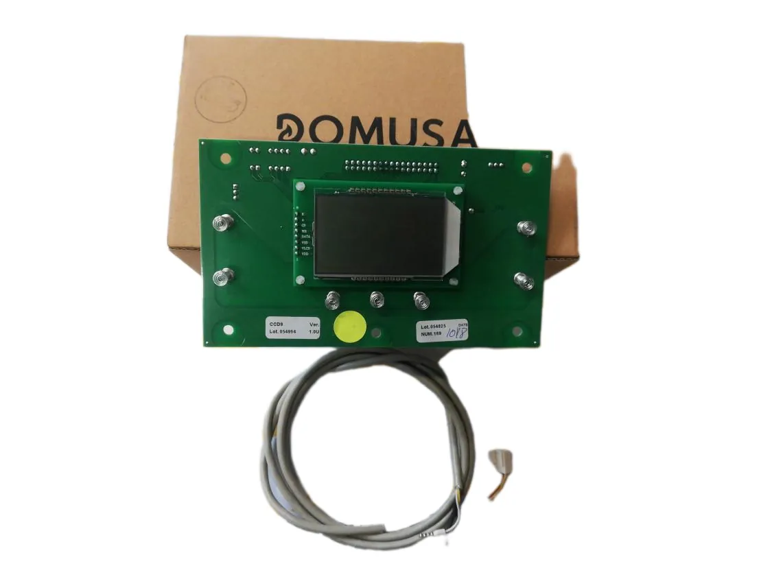 Control board Domusa Avantia CCD9 display (For Serial Number Below 1804510281) (Former CELC000286), part number RAVA000000