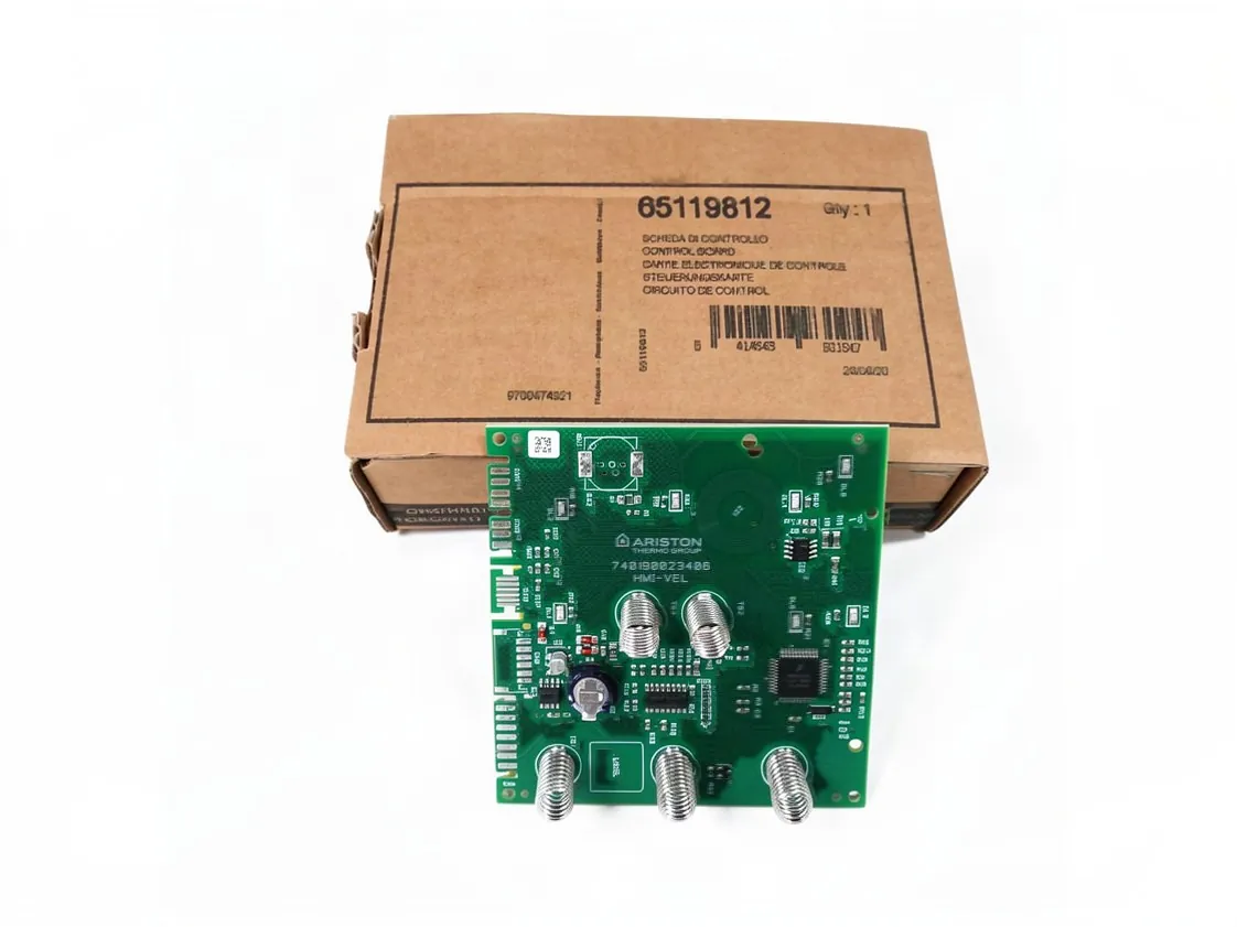 Control board Ariston VLS Evo 100 ES EU display (from 01/12/2009), part number 65119812