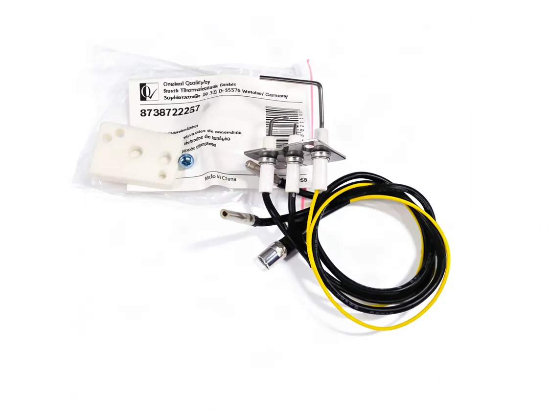 Electrodo Junkers WTD 12 encendido - ionizacion, referencia 8738722257