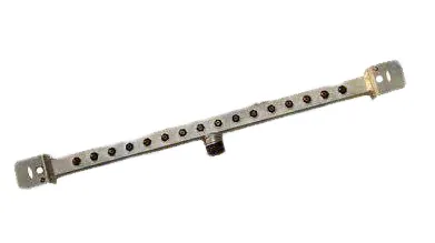 Vaillant VMW 240/2-3 aardgas branderrail, onderdeelnummer 126780
