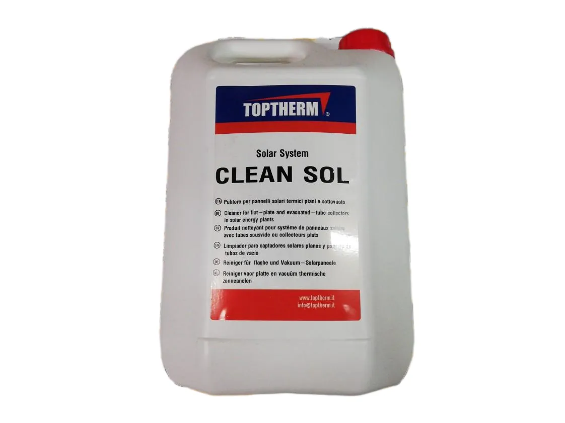 Reinigung Schaltkreise und Solar-Kollektoren clean sol Toptherm (Flasche von 5kg), Teilenummer ZJ-027338